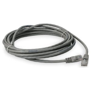 6.1 m, RJ-45, Cat5e, Straight, UTP, PVC, Copper, Gray