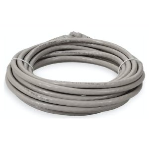 7.62 m, RJ-45, Cat6A, UTP, PVC, TAA, Gray