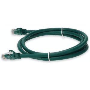 0.51 m, RJ-45 (Male), Cat6A, UTP, PVC, Green