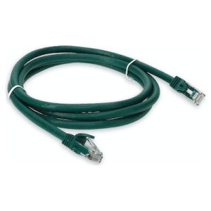 0.51 m, RJ-45 (Male), Cat6A, UTP, PVC, Green