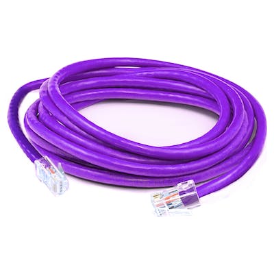 0.51 m, RJ-45 (Male), PVC, UTP, 24 AWG, Cat6, Purple