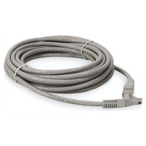 10.67 m, RJ-45, Cat6A, UTP, PVC, TAA, Gray