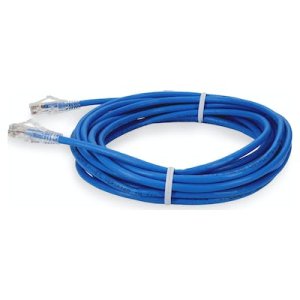 10.67 m, RJ-45, Cat6, Straight, UTP, Plenum-Rated, TAA