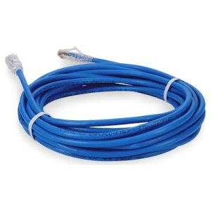 10.67 m, RJ-45, Cat6, Straight, UTP, Plenum-Rated, TAA