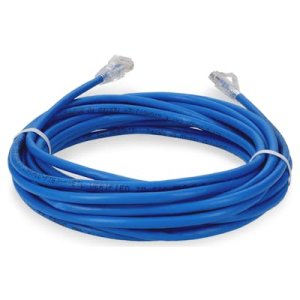 10.67 m, RJ-45, Cat6, Straight, UTP, Plenum-Rated, TAA