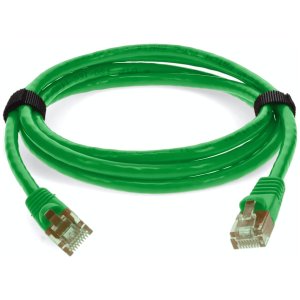 3ft RJ-45 (Male) to RJ-45 (Male) Green Cat6 UTP PVC Copper TAA Compliant Patch Cable