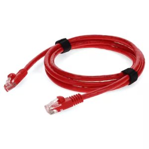 15.24, RJ-45, Cat6, UTP, PVC, Red