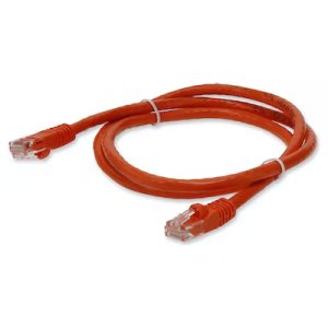 18.29 m, RJ-45, UTP, PVC, 24 AWG, Cat6, Orange