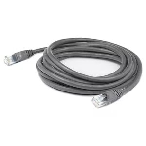 18.29 m, RJ-45, STP, PVC, 24AWG, Cat6, Gray