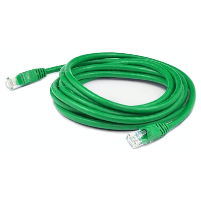 75ft RJ-45 (Male) to RJ-45 (Male) Shielded Straight Green Cat6 STP PVC Copper Patch Cable