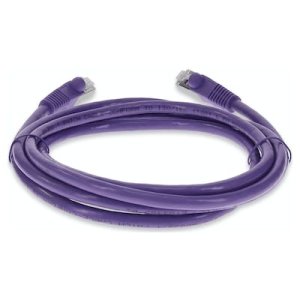 AddOn Networks ADD-7FCAT6S-PE-TAA networking cable Purple 2.13 m Cat6 U/FTP (STP)