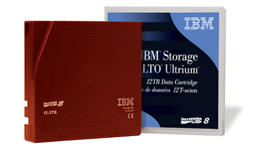 IBM LTO Ultrium 8 Storage drive Tape Cartridge 12 TB