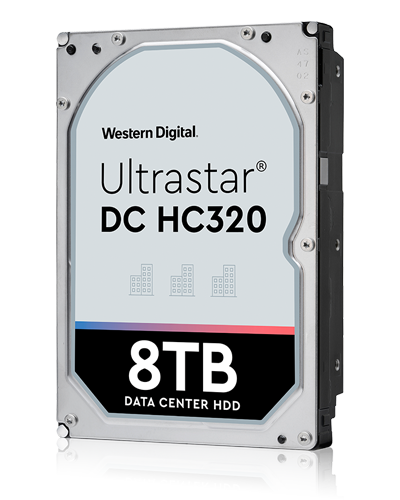 Western Digital Ultrastar DC HC320 internal hard drive 8 TB 7200 RPM 256 MB 3.5" SAS