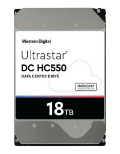 Western Digital Ultrastar DC HC550 internal hard drive 18 TB 7200 RPM 512 MB 3.5" Serial ATA III