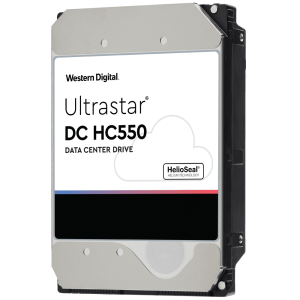 Western Digital Ultrastar DC HC550 internal hard drive 18 TB 7200 RPM 512 MB 3.5" Serial ATA III