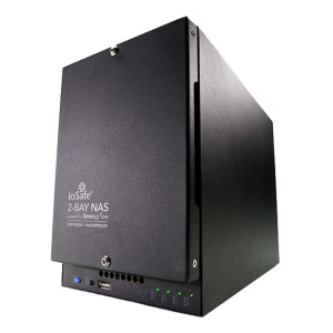 ioSafe 218 NAS Mini Tower Realtek RTD1296 2 GB DDR4 4 TB HDD Black