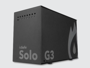 ioSafe SOLO G3 (black) 4TB 2YR DRS SOLO G3 (BLACK) 4TB USB 3.0 FIREPROOF WATERPROOF EXT HDD 2YR