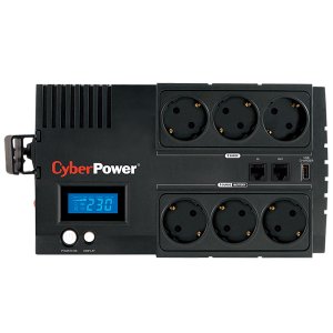 CyberPower BR650ELCD uninterruptible power supply (UPS) 0.65 kVA 390 W 6 AC outlet(s)