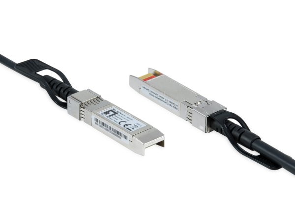 LevelOne 10Gbps SFP+ Direct Attach Copper Cable, 2m, Twinax