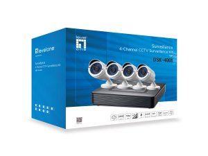 LevelOne 4-Channel CCTV Surveillance Kit