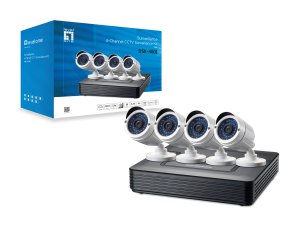 LevelOne 4-Channel CCTV Surveillance Kit