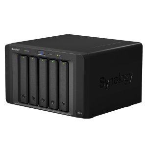 Synology DX517 50TB (Seagate Ironwolf Pro) 5 bay expansion unit for DS1817+/DS1517+/DS1817/DS1517 disk array Desktop Black