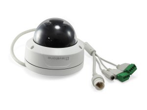 LevelOne GEMINI Fixed Dome IP Network Camera, 2-Megapixel, H.265, Vandalproof, 802.3af PoE, Indoor/Outdoor