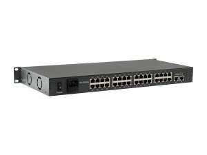 LevelOne 34-Port Fast Ethernet PoE Switch, 802.3at/af PoE, 32 PoE Outputs, 2 x Gigabit RJ45, 380W