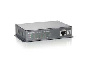 LevelOne 5-Port Fast Ethernet PoE Switch, 802.3af PoE, 4 PoE Outputs, 90W