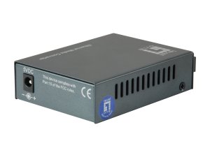 LevelOne RJ45 to SC Fast Ethernet Media Converter, Single-Mode Fiber, 1550nm, 80km