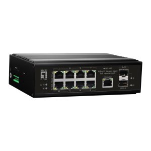 LevelOne IGP-1061 network switch Managed L2 Gigabit Ethernet (10/100/1000) Power over Ethernet (PoE) Black