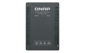 QNAP QDA-A2MAR storage drive enclosure SSD enclosure Black M.2