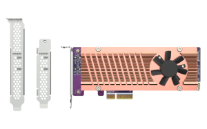 QNAP QM2-2P-344A interface cards/adapter Internal M.2