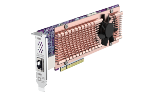 QNAP Card QM2 interface cards/adapter Internal PCIe, RJ-45