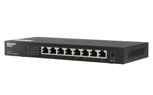 QNAP QSW-1108-8T network switch Unmanaged 2.5G Ethernet (100/1000/2500) Black