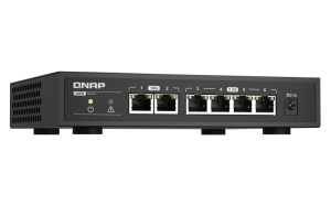 QNAP QSW-2104-2T network switch Unmanaged 2.5G Ethernet (100/1000/2500) Black