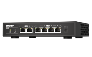 QNAP QSW-2104-2T network switch Unmanaged 2.5G Ethernet (100/1000/2500) Black