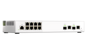 QNAP QSW-M2108-2C network switch Managed L2 2.5G Ethernet (100/1000/2500) Grey, White