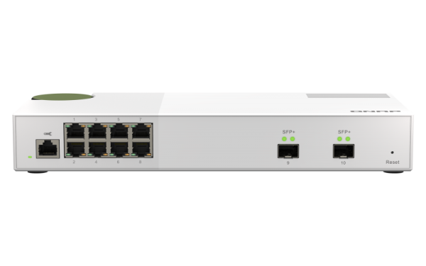 QNAP QSW-M2108-2S network switch Managed L2 2.5G Ethernet (100/1000/2500) Grey