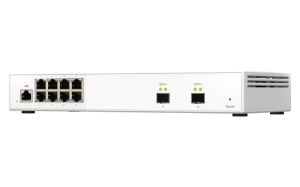 QNAP QSW-M2108-2S network switch Managed L2 2.5G Ethernet (100/1000/2500) Grey