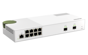 QNAP QSW-M2108-2S network switch Managed L2 2.5G Ethernet (100/1000/2500) Grey