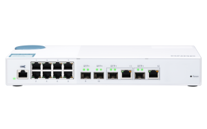 QNAP QSW-M408-2C network switch Managed L2 10G Ethernet (100/1000/10000) White