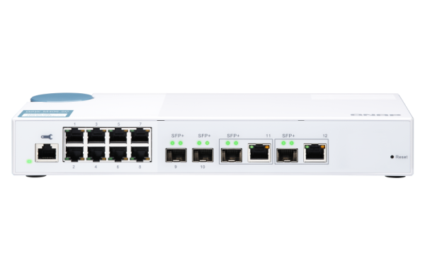 QNAP QSW-M408-2C network switch Managed L2 10G Ethernet (100/1000/10000) White