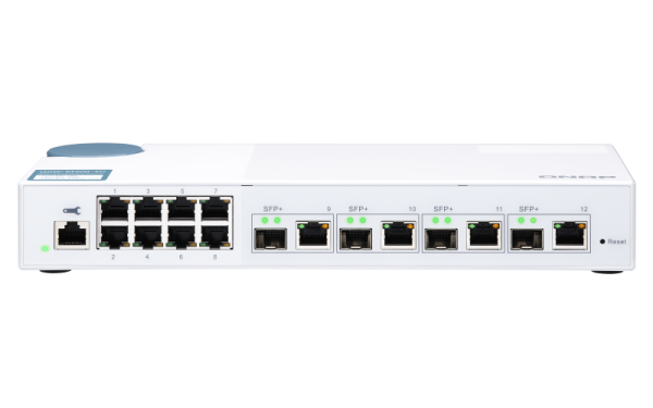 QNAP QSW-M408-4C network switch Managed L2 Gigabit Ethernet (10/100/1000) White