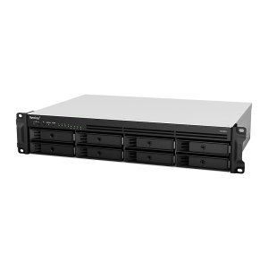 Synology RackStation RS1221+ NAS/storage server Rack (2U) Ryzen Embedded V1500B 4 GB DDR4 DiskStation Manager Black