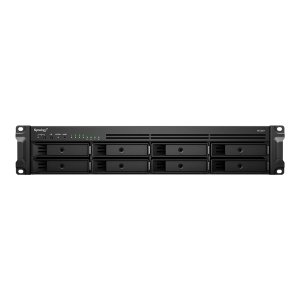 Synology RackStation RS1221+ NAS Rack (2U) Ryzen Embedded V1500B 4 GB DDR4 112 TB HDD Black