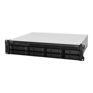 Synology RackStation RS1221RP+ NAS/storage server Rack (2U) Ryzen Embedded V1500B 4 GB DDR4 DiskStation Manager Black