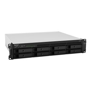 Synology RackStation RS1221RP+ NAS/storage server Rack (2U) Ryzen Embedded V1500B 4 GB DDR4 DiskStation Manager Black