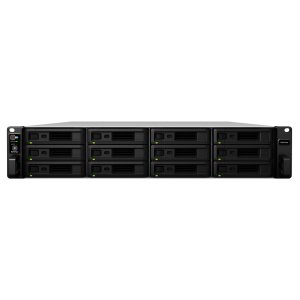 Synology RackStation RS3618XS NAS Rack (2U) Intel® Xeon® D D-1521 8 GB DDR4 12000 TB HDD DiskStation Manager Black