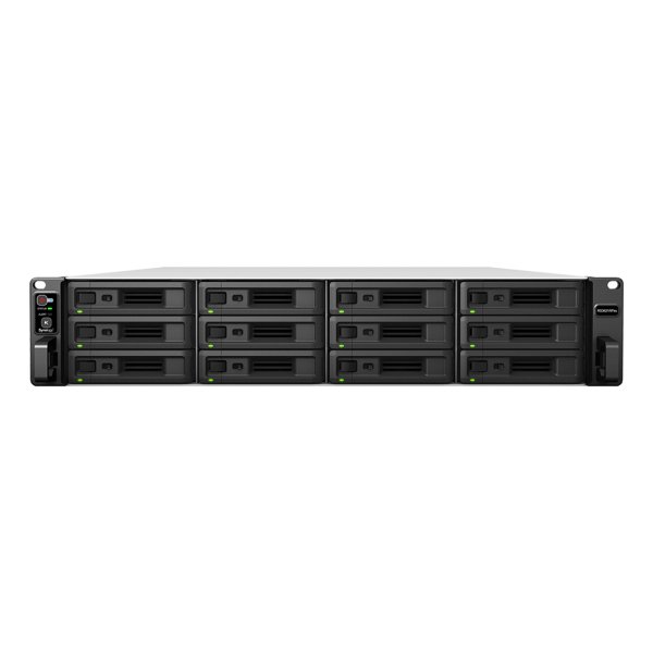 Synology RackStation RS3621RPxs NAS Rack (2U) Intel® Xeon® D D-1531 8 GB DDR4 46.08 TB SSD DiskStation Manager Black